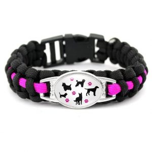 Bracelet de Survie en Paracorde Original Animaux-Mon Bracelet Homme