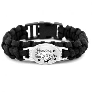 Bracelet de Survie en Paracorde Original Dog Sterling-Mon Bracelet Homme