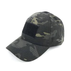 Casquette Militaire Noire Homme | Univers Camouflage