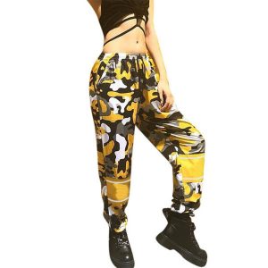 Pantalon Camouflage Femme Jaune | Univers Camouflage