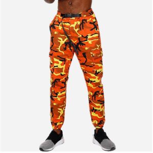 Pantalon Militaire Orange