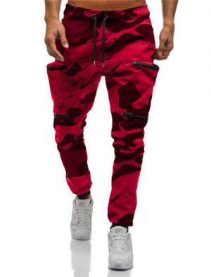 Pantalon Militaire Rouge