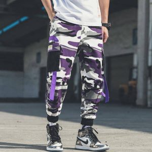 Pantalon Militaire Violet